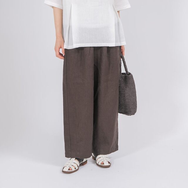 0624US-66368 リネンコクーンパンツ