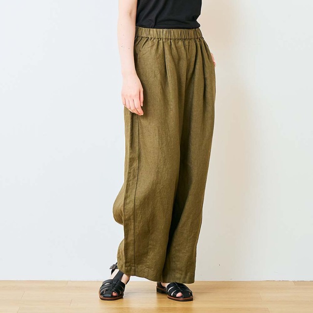 0624US-66368 リネンコクーンパンツ