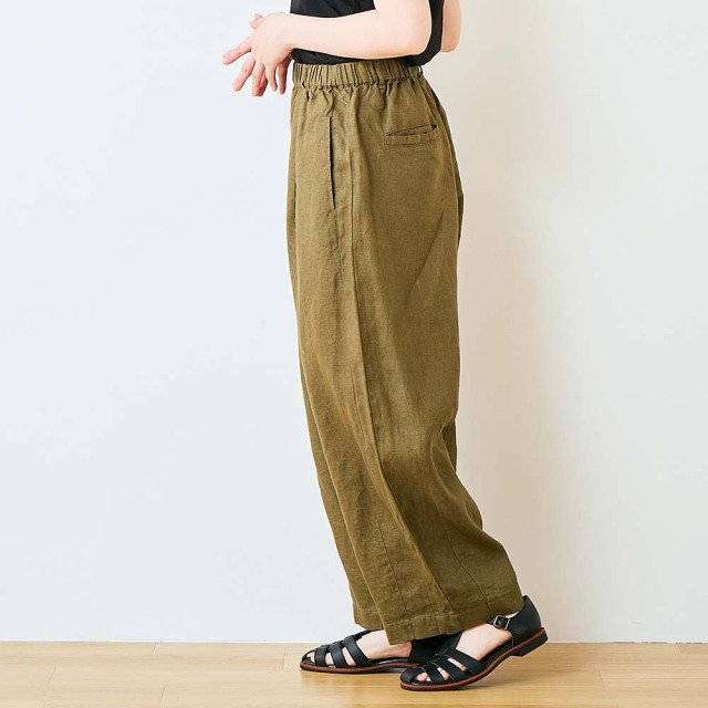 0624US-66368 リネンコクーンパンツ