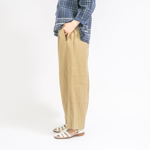 0624US-66368 リネンコクーンパンツ
