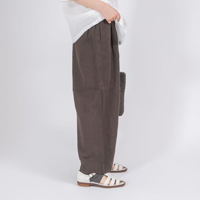 0624US-66368 リネンコクーンパンツ