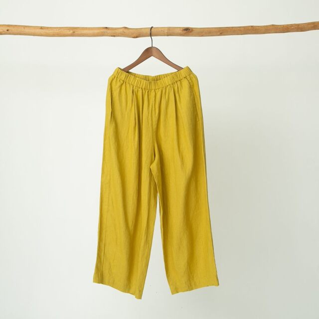0624US-66368 リネンコクーンパンツ