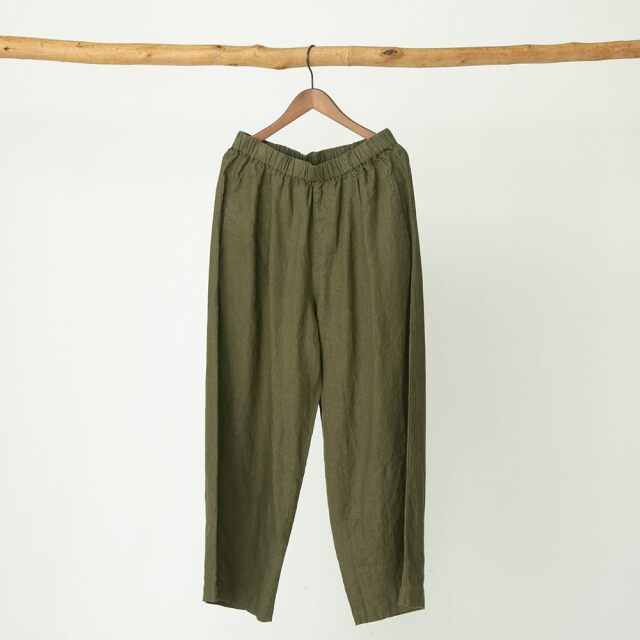 0624US-66368 リネンコクーンパンツ