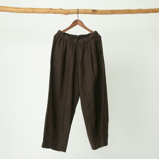 0624US-66368 リネンコクーンパンツ