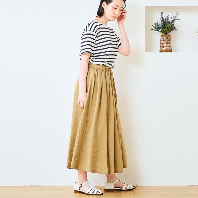 Yoli ヨリ Cotton gather skirt コットンギャザースカート Yoli ヨリ Cotton gather skirt コットンギャザースカート