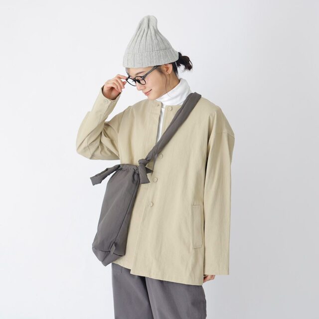 0624WS64065コットンツイル中綿ライナー付きジャケット