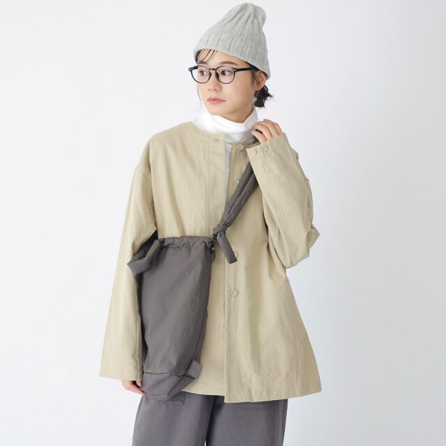 0624WS64065コットンツイル中綿ライナー付きジャケット