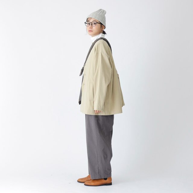 0624WS64065コットンツイル中綿ライナー付きジャケット