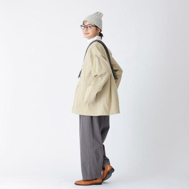 0624WS64065コットンツイル中綿ライナー付きジャケット