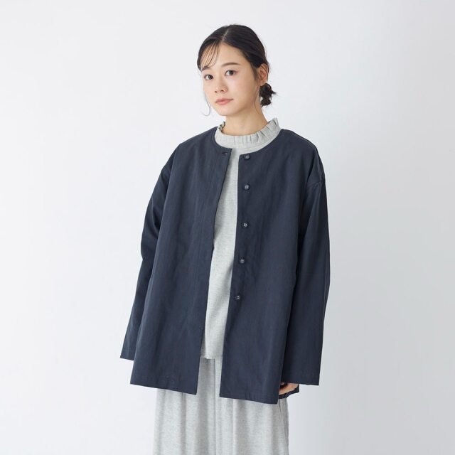 0624WS64065コットンツイル中綿ライナー付きジャケット