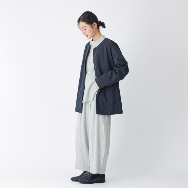 0624WS64065コットンツイル中綿ライナー付きジャケット