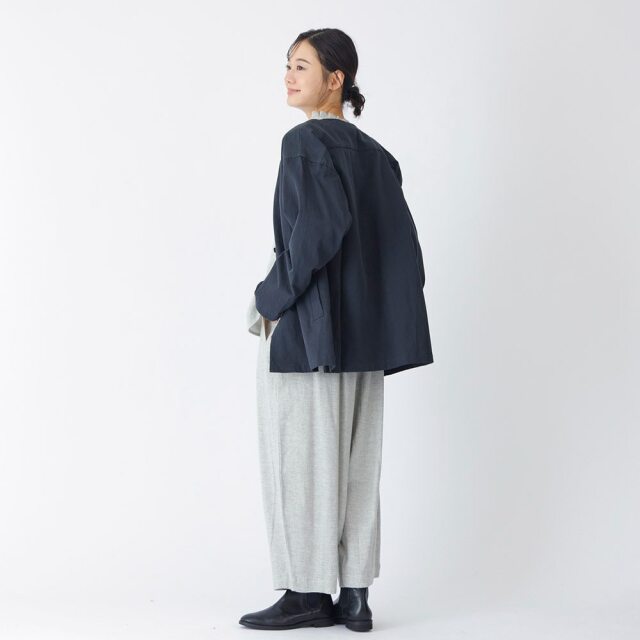 0624WS64065コットンツイル中綿ライナー付きジャケット