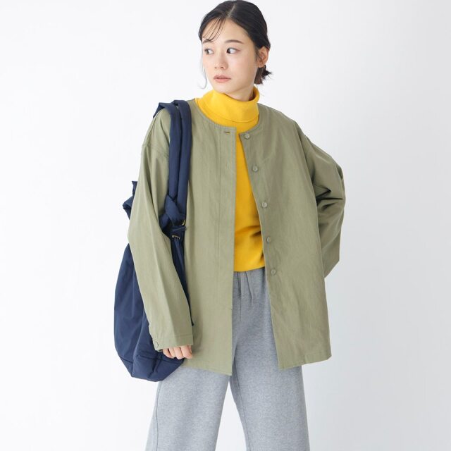 0624WS64065コットンツイル中綿ライナー付きジャケット