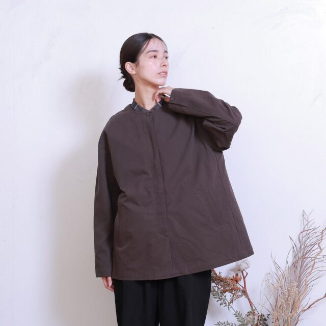 0624WS64065コットンツイル中綿ライナー付きジャケット