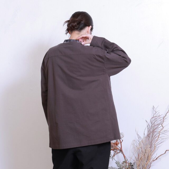 0624WS64065コットンツイル中綿ライナー付きジャケット