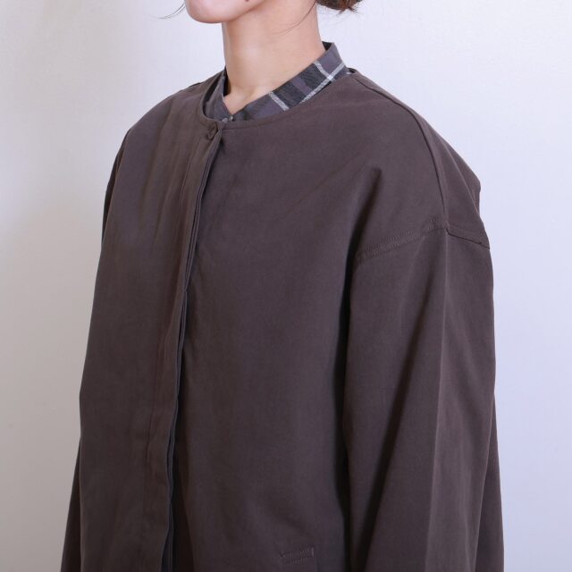 0624WS64065コットンツイル中綿ライナー付きジャケット