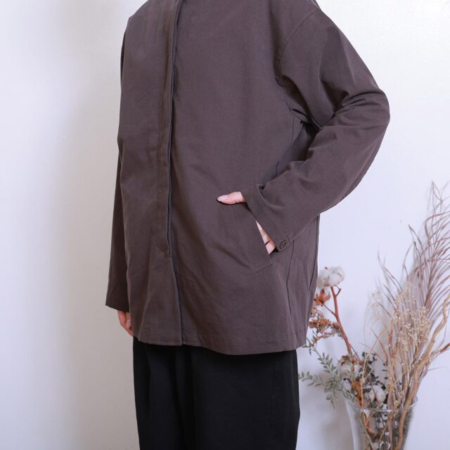 0624WS64065コットンツイル中綿ライナー付きジャケット