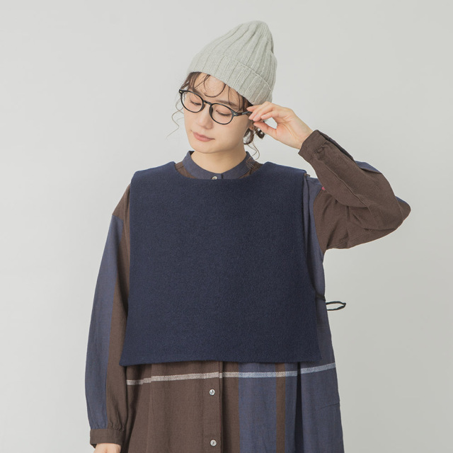 0624WT29254	パウダーウールニットニットキャップ