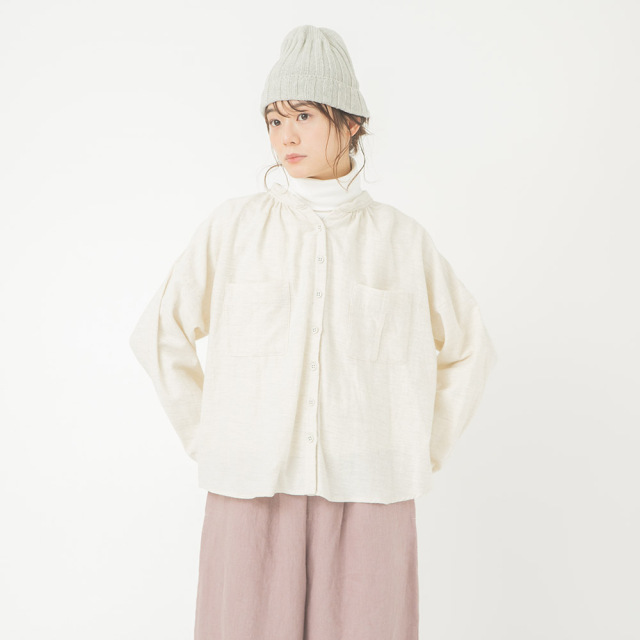 0624WT29254	パウダーウールニットニットキャップ