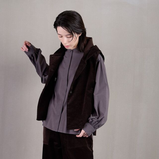 0624WT61601スカーフブラウス