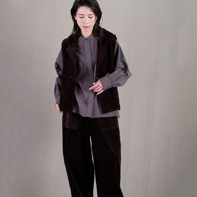 0624WT61601スカーフブラウス