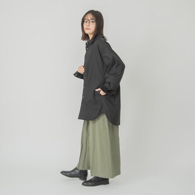 0624WT66004コットンツイル起毛センタータックパンツ