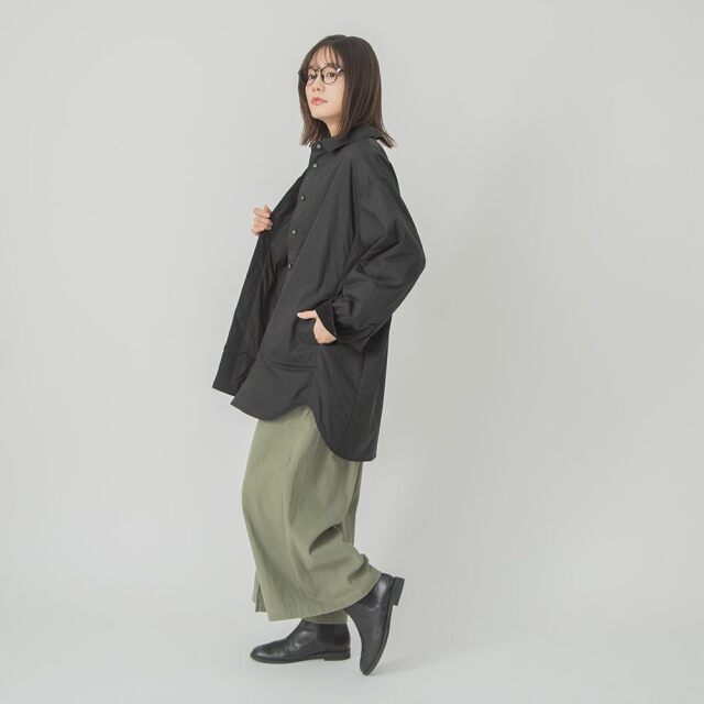 0624WT66004コットンツイル起毛センタータックパンツ