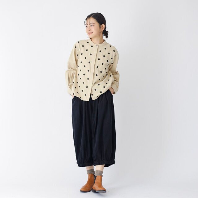 0624WT66033コットンツイル起毛エッグパンツ