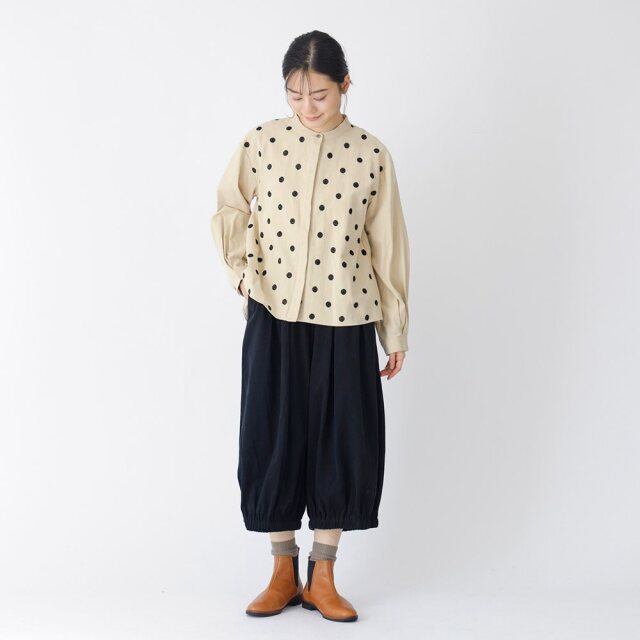 0624WT66033コットンツイル起毛エッグパンツ