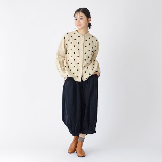 0624WT66033コットンツイル起毛エッグパンツ