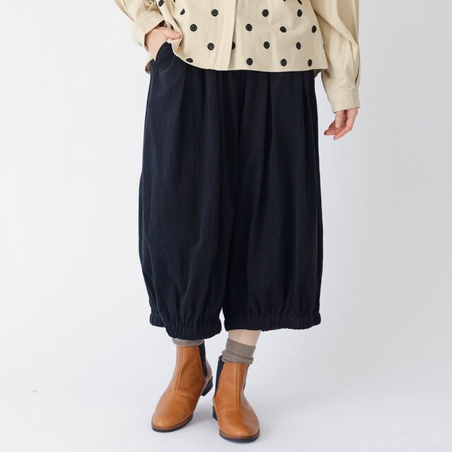 0624WT66033コットンツイル起毛エッグパンツ