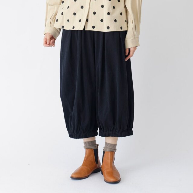 0624WT66033コットンツイル起毛エッグパンツ