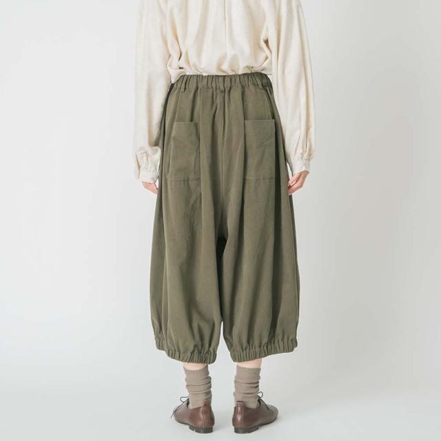 0624WT66033コットンツイル起毛エッグパンツ