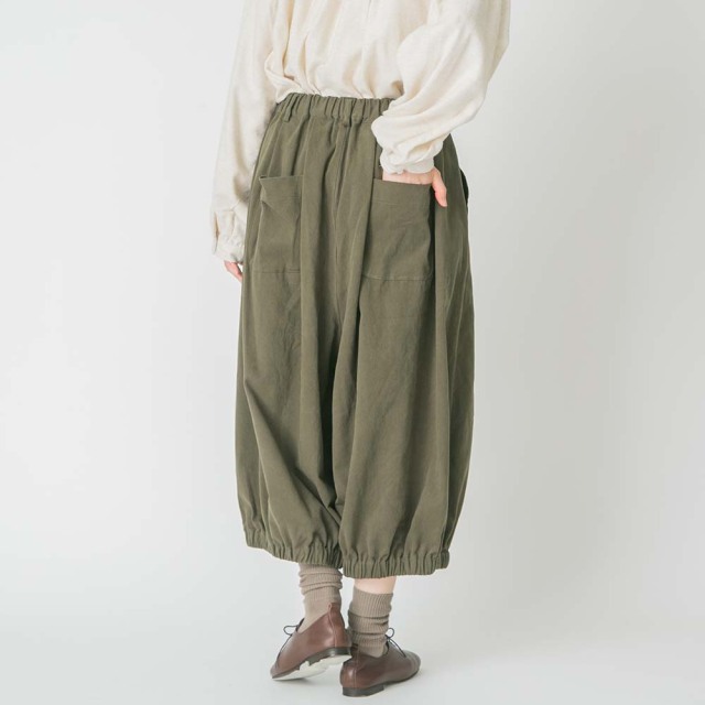 0624WT66033コットンツイル起毛エッグパンツ