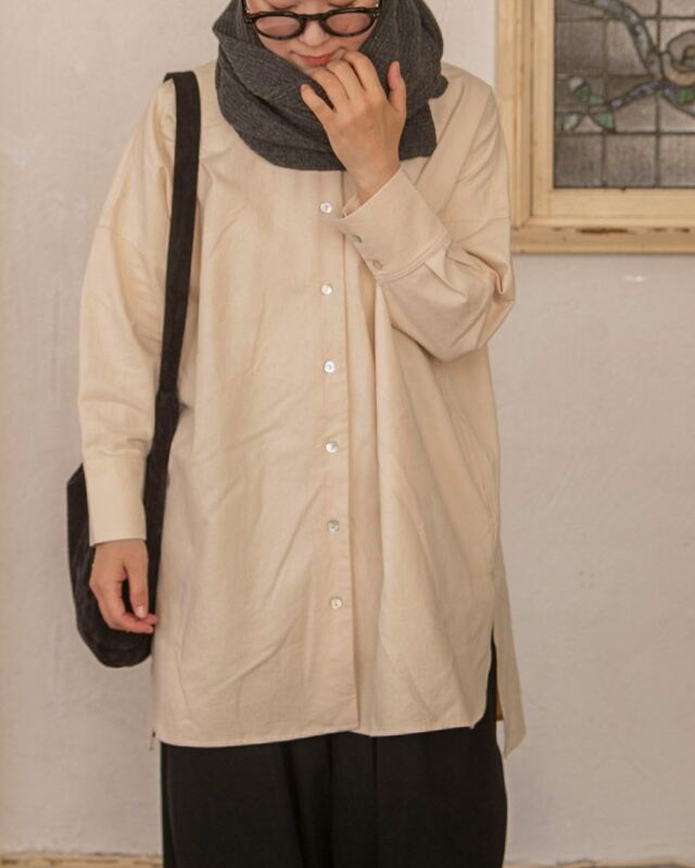 aiさん身長:155cm　着用カラー:アイボリー