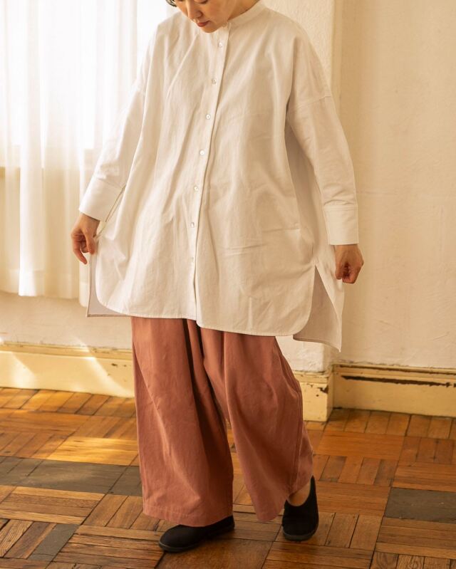 megさん身長:155cm　着用カラー:ホワイト