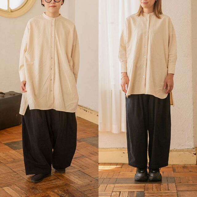 左：身長155cm　右：身長165cm