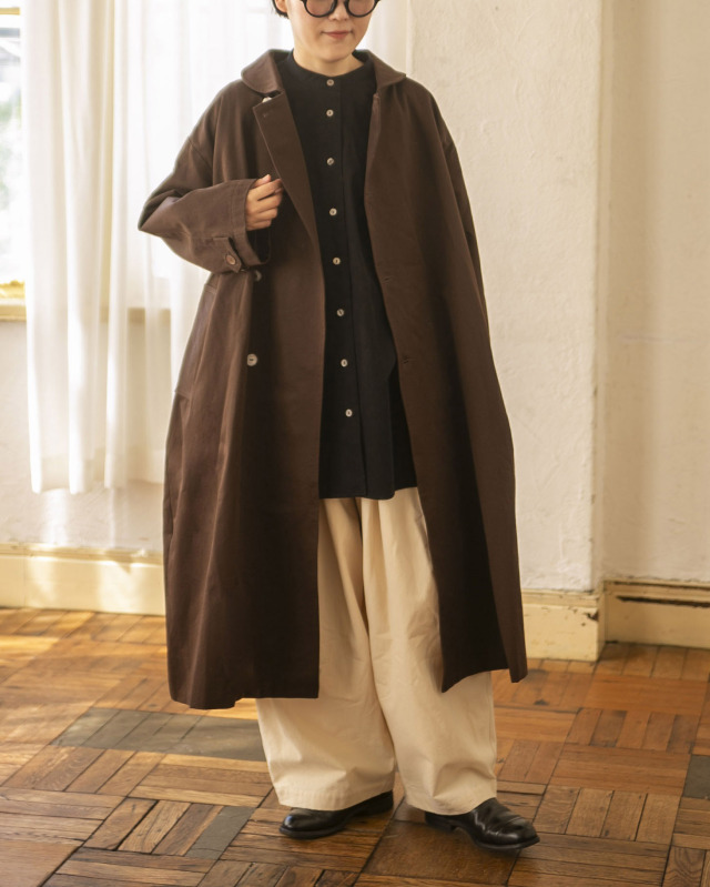aiさん身長:155cm　着用カラー:ブラウン