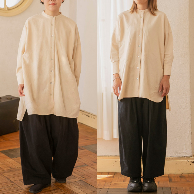 左：身長155cm　右：身長165cm