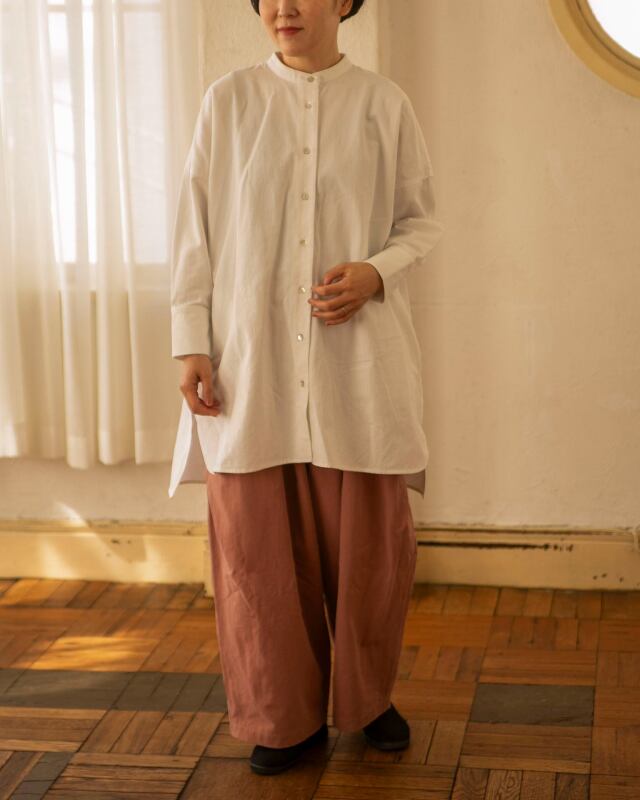 megさん身長:155cm　着用カラー: ダスティピンク