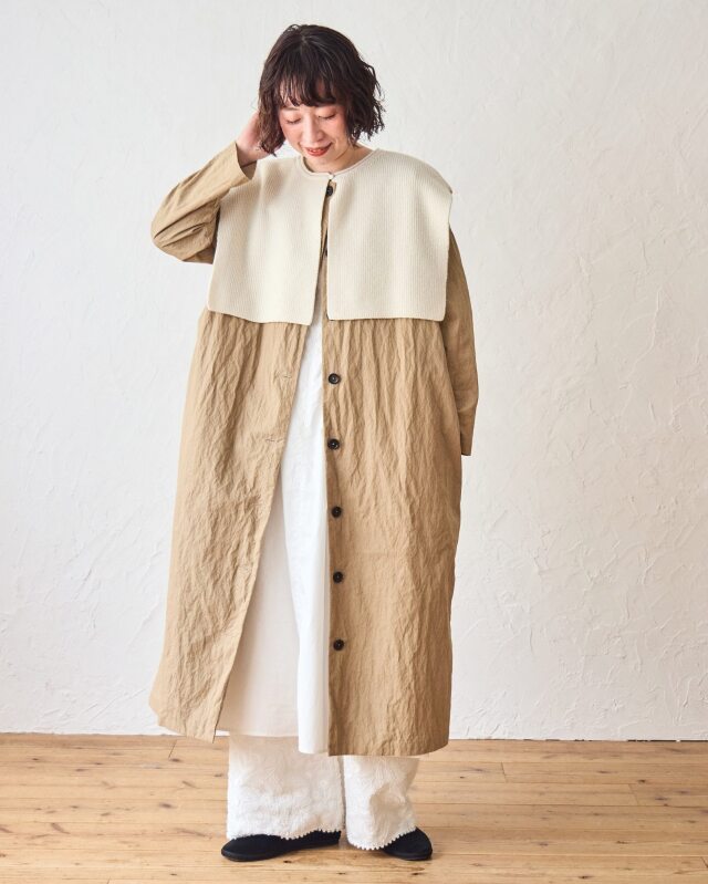 TUTIE tomomi さんコラボ　リネンデニムサロペット【新品未使用】 TUTIE tomomi さんコラボ リネンデニムサロペット【新品未使用