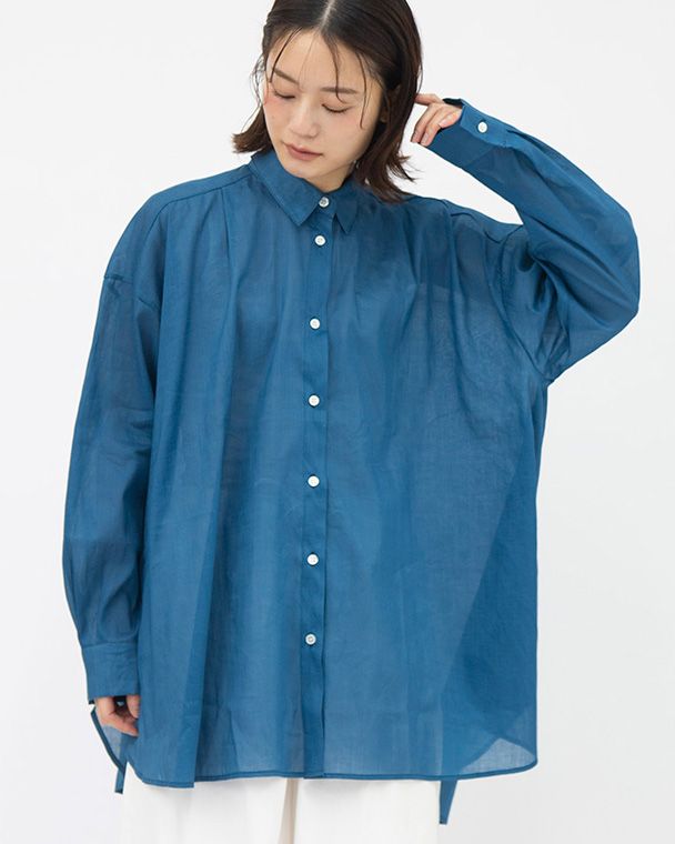 モデル身長：164ｃｍ　着用カラー：ブルー