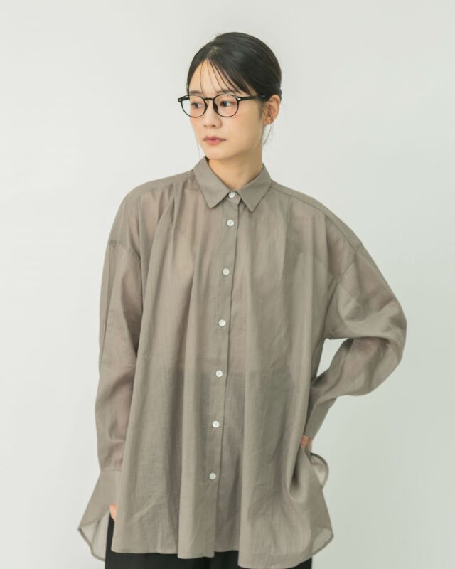 モデル身長：164ｃｍ　着用カラー：ブラウン