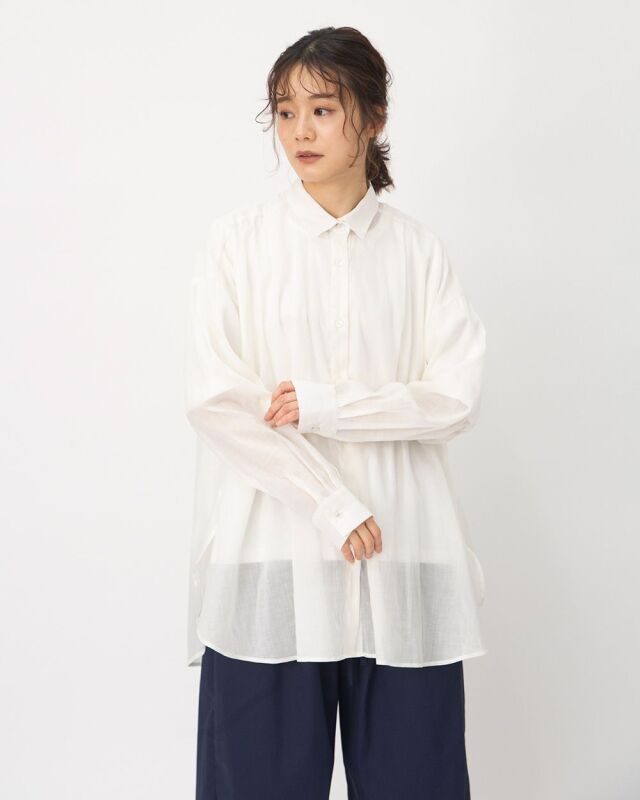 モデル身長：164ｃｍ　着用カラー：ホワイト