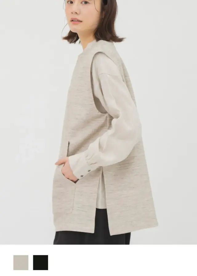 モデル身長：164ｃｍ　着用カラー：ナチュラル