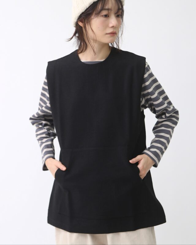 モデル身長：164ｃｍ　着用カラー：ブラック