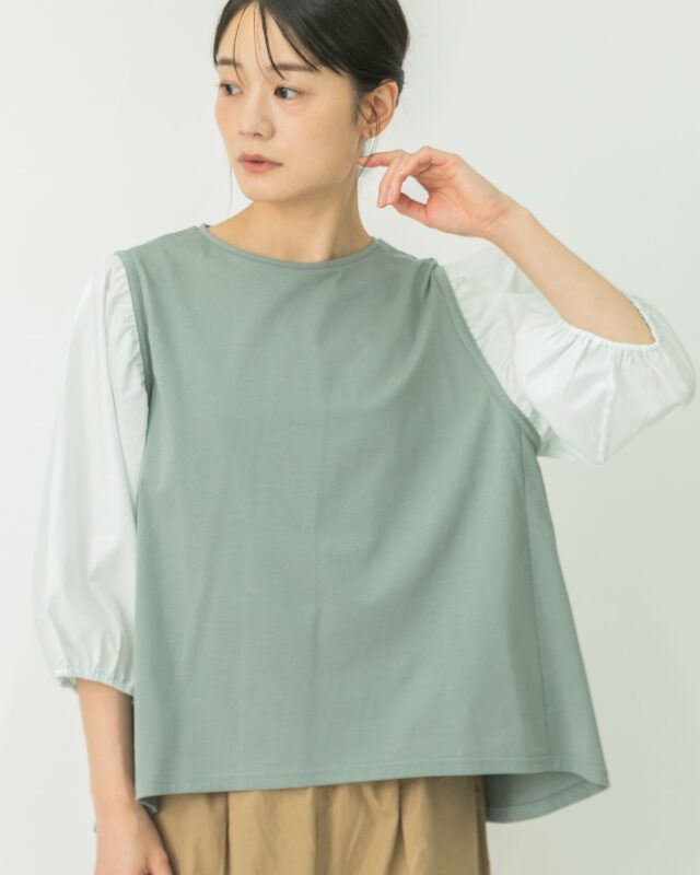 モデル身長：164ｃｍ　着用カラー：グリーン