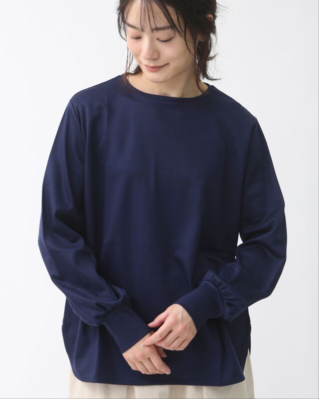 モデル身長：164ｃｍ　着用カラー：ネイビー