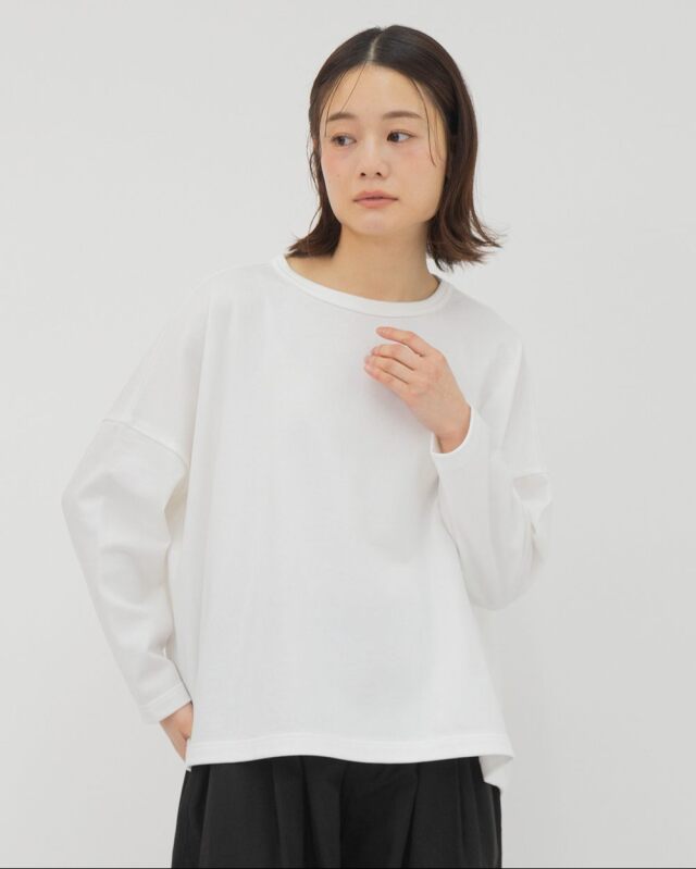 モデル身長：164ｃｍ　着用カラー：ホワイト