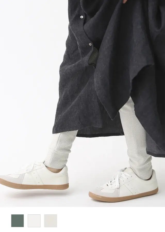 コットンリップルジャージレギンス

